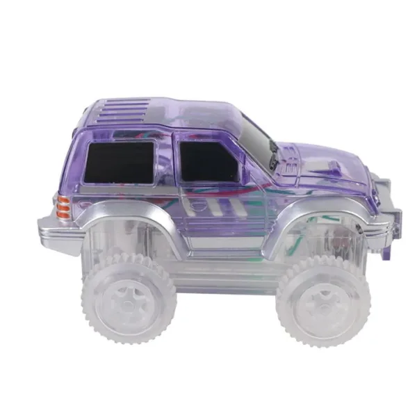 Samochód wyścigowy Race Track Car Cleverclixx – Pastel Purple