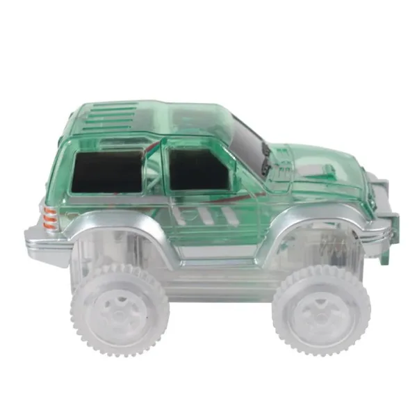 Samochód wyścigowy Race Track Car Cleverclixx – Pastel Green