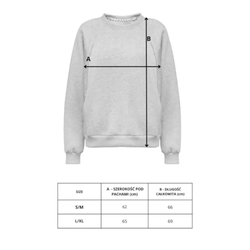 Bluza do karmienia piersią Calm – Melange