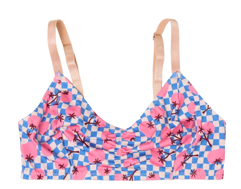 Braletka do karmienia Fig The Bra – tomate light blue