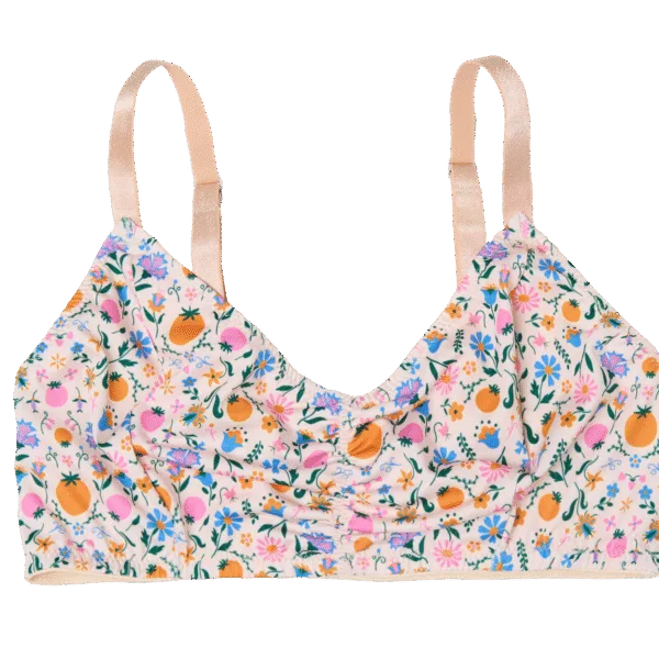 Braletka do karmienia Fig The Bra – silent meadow white