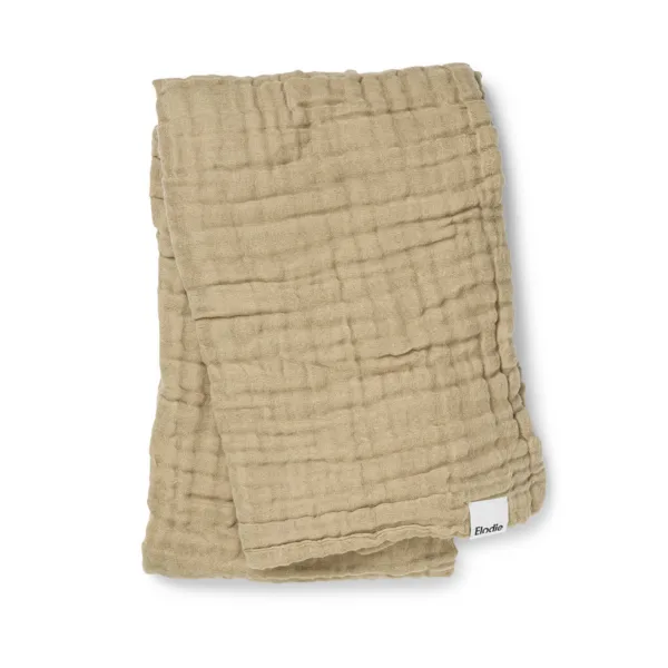 Elodie Details – Kocyk gnieciony – Pure Khaki
