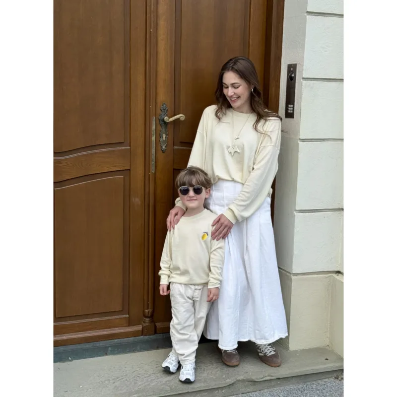 Bluza merino/jedwab damska Merinowca – masełkowa