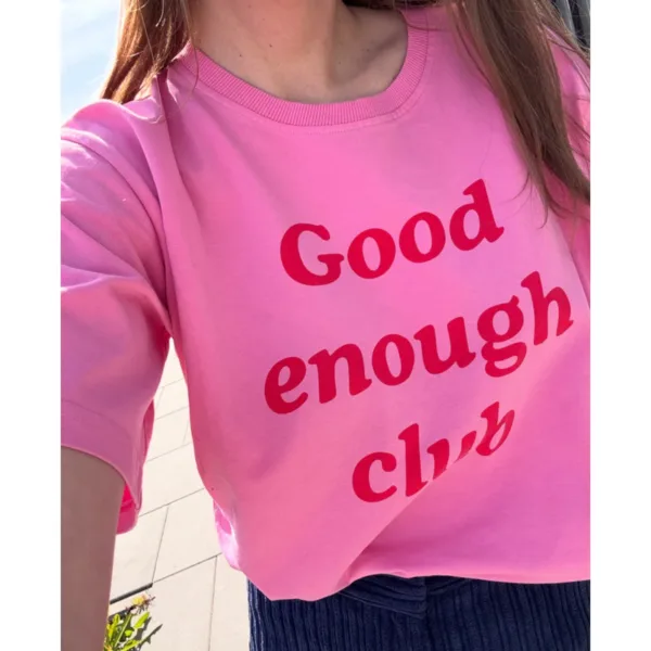 T-shirt ciążowy i do karmienia Lily Good Enough Club – Rosebloom