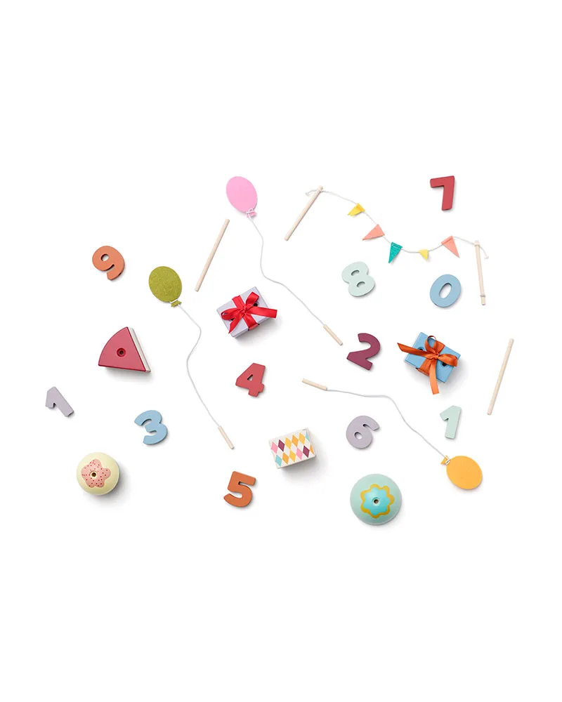 Drewniane dekoracje urodzinowe Kid’s Concept – KID’S HUB