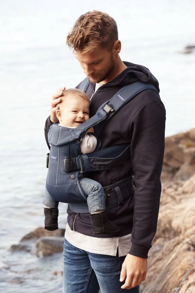 BABYBJORN ONE AIR – nosidełko, Granatowy