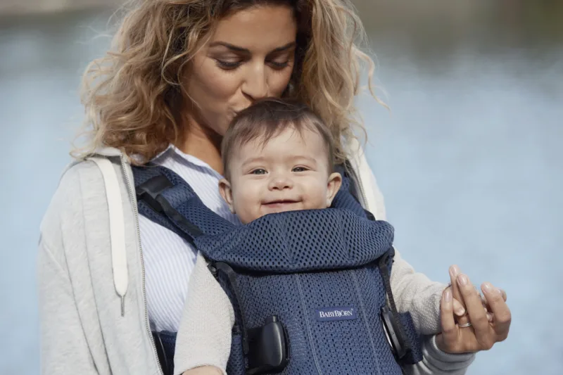 BABYBJORN ONE AIR – nosidełko, Granatowy