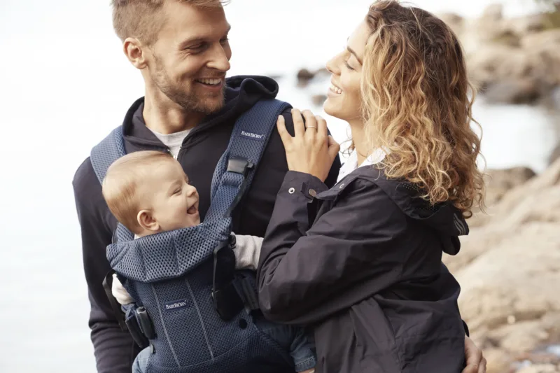 BABYBJORN ONE AIR – nosidełko, Granatowy
