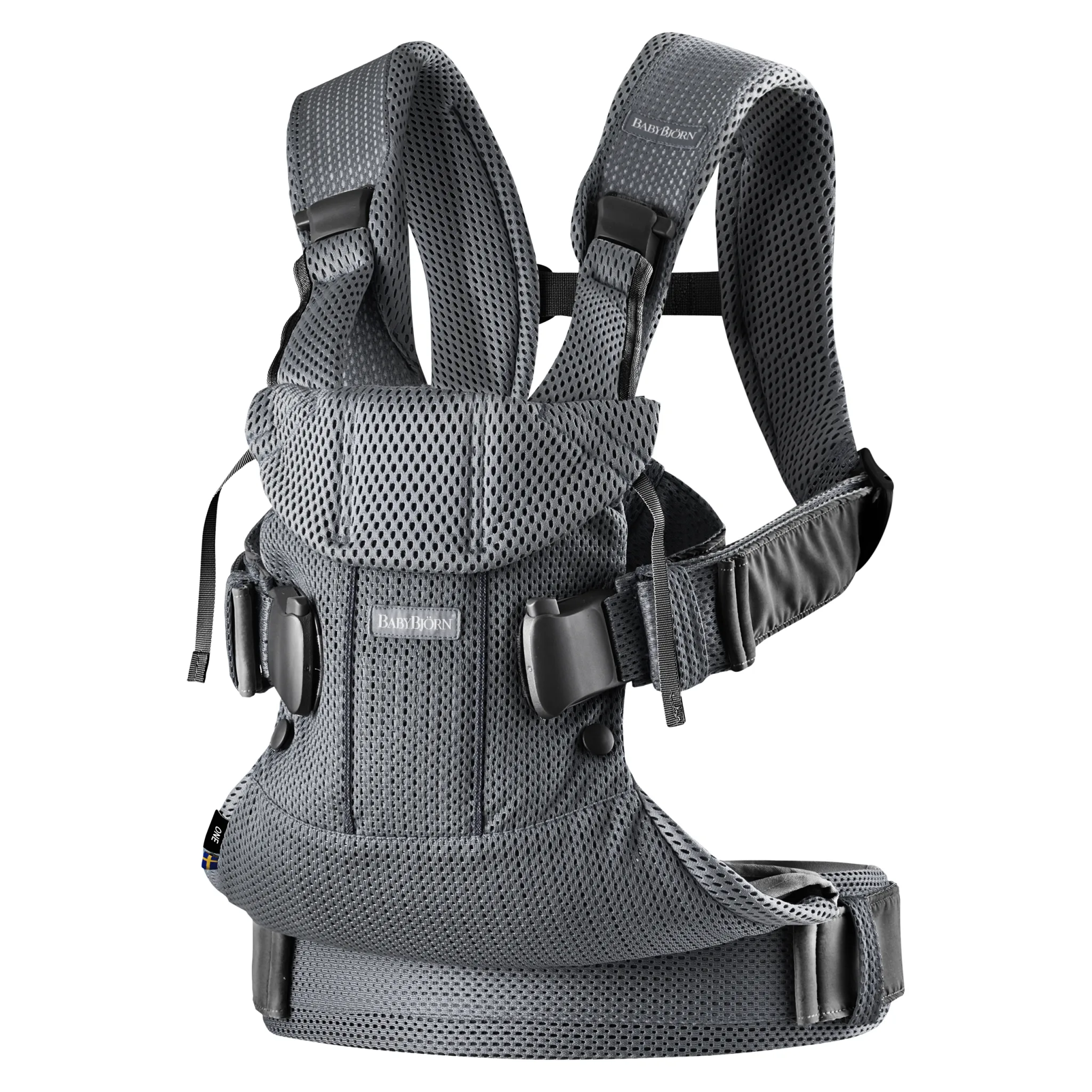 Nosidełko Harmony 3D Mesh BABYBJORN – Szary Beż