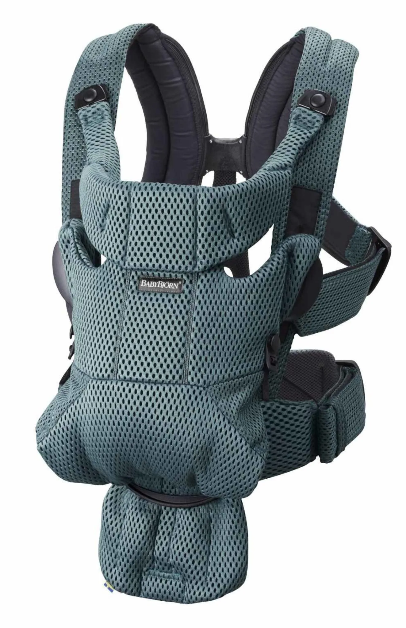 BABYBJORN MINI 3D Mesh – nosidełko, Perłowy Różowy