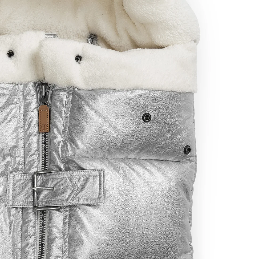 Elodie Details – śpiworek do wózka – Silver Sheen