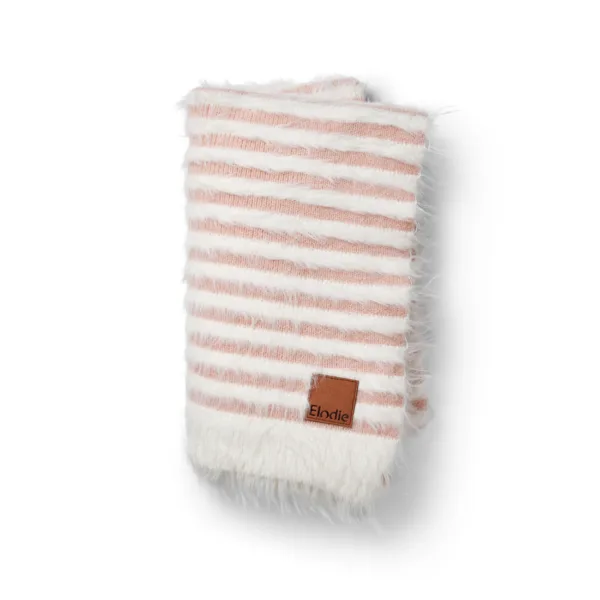 Kocyk Furry Knit Elodie Details – Faded Rose