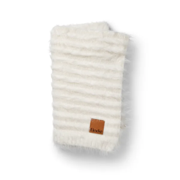 Kocyk Furry Knit Elodie Details – Vanilla White