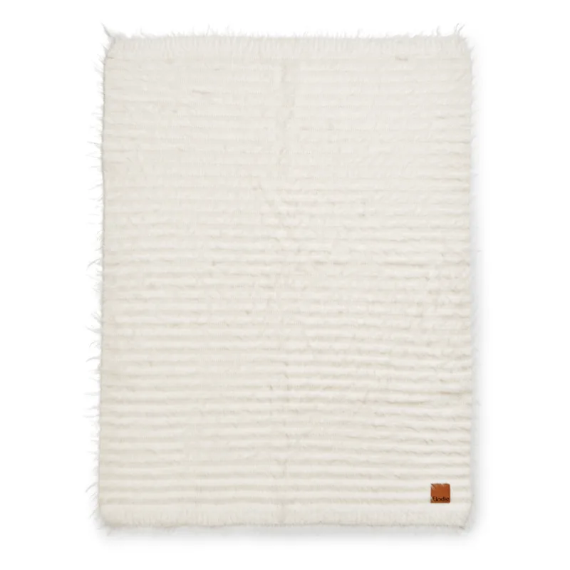 Kocyk Furry Knit Elodie Details – Vanilla White