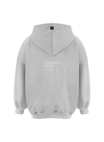 Bluza do karmienia piersią COOLEST MOM EVER – Melange