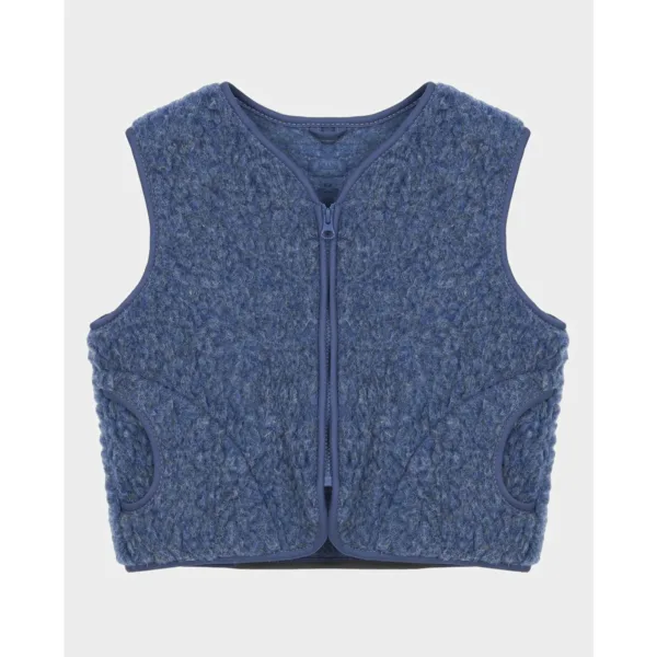 Kamizelka Merino Kidstory – Denim