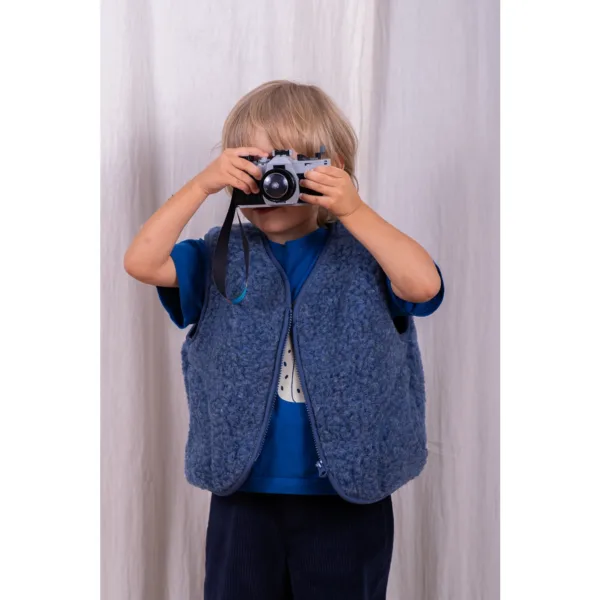 Kamizelka Merino Kidstory – Denim