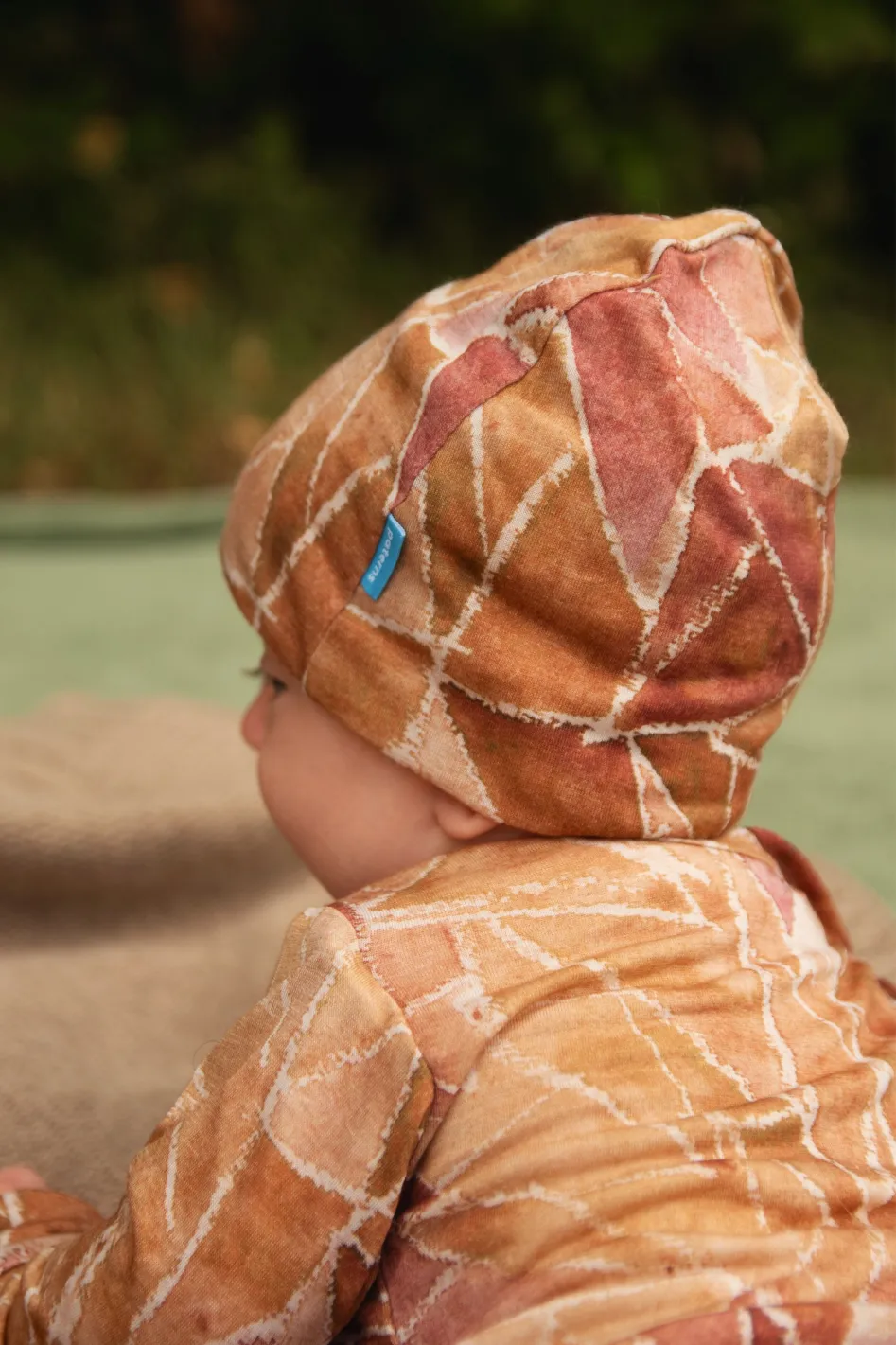 Body z wełny merino dla dzieci ginger gorpcore – 80/86