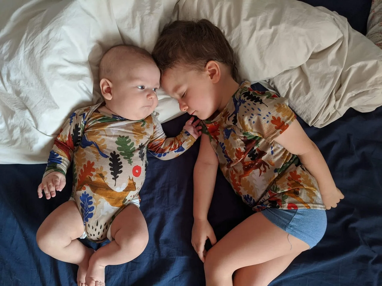 Body z wełny merino dla dzieci woods – 68/74