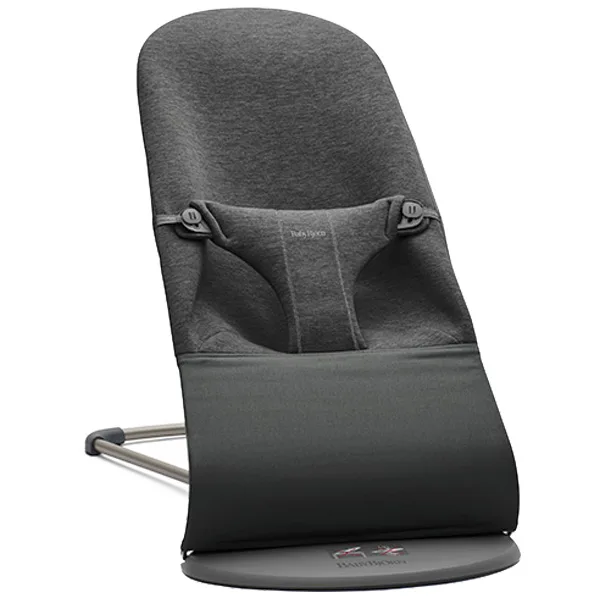 BABYBJORN – leżaczek BALANCE SOFT COTTON/JERSEY – Różowy/Szary