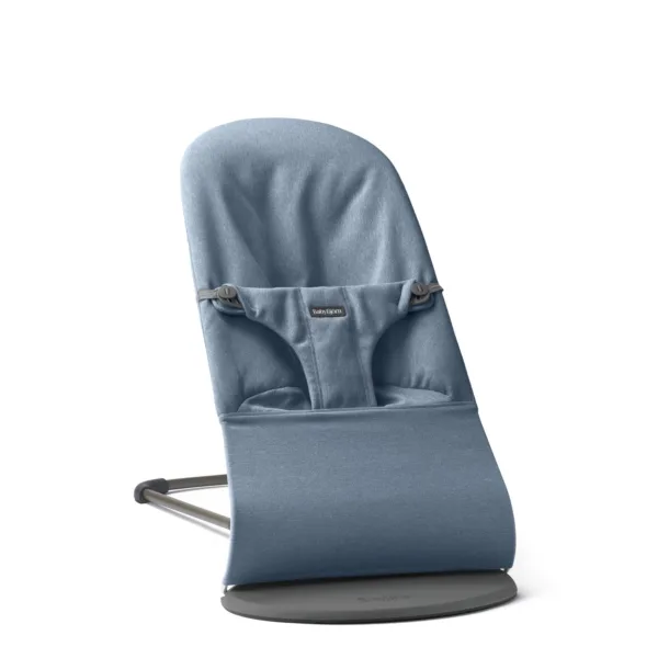 Leżaczek BLISS WOVEN BABYBJORN – Niebieski melanż
