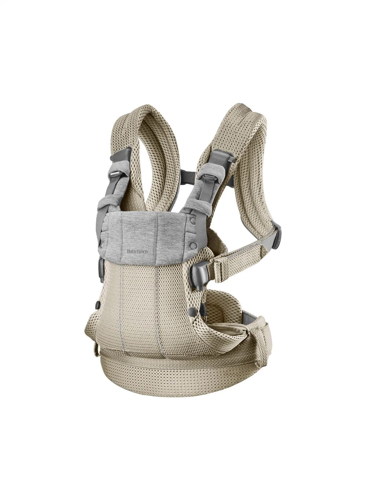 Nosidełko Harmony 3D Mesh BABYBJORN – Szary Beż