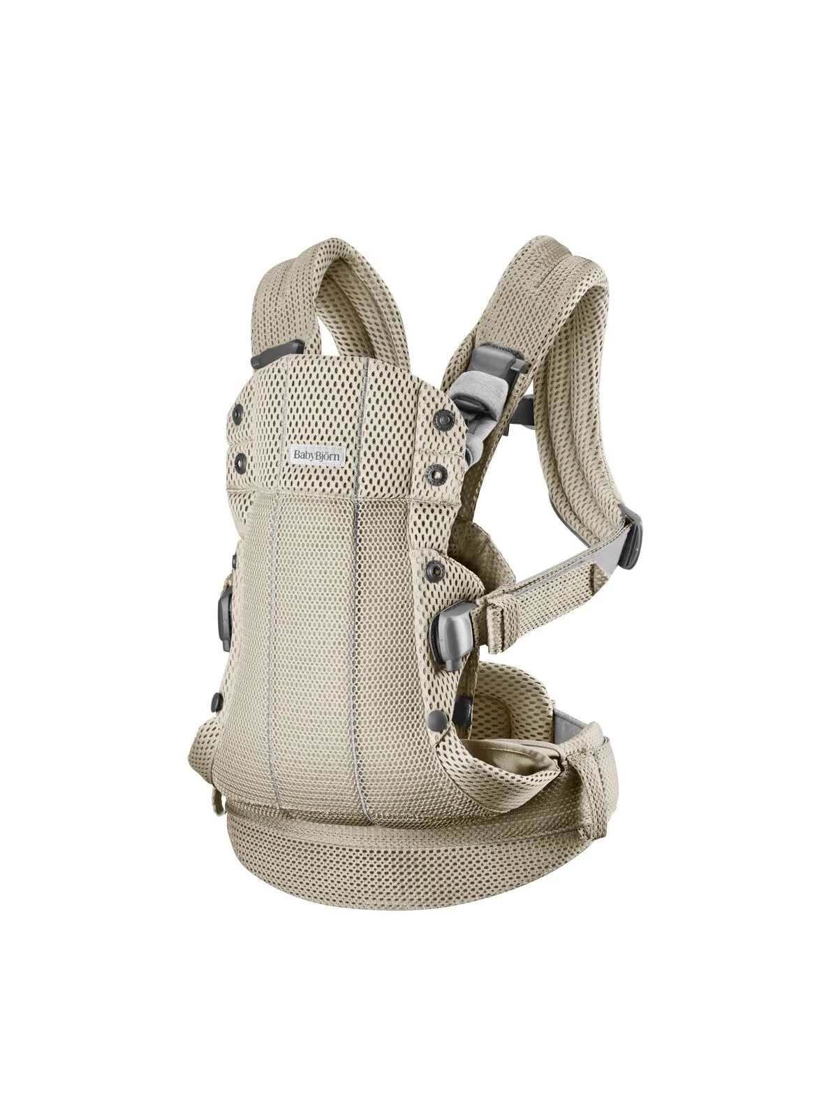 Nosidełko Harmony 3D Mesh BABYBJORN – Szary Beż