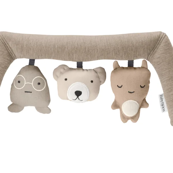 Zabawka do leżaczka BABYBJORN – Soft Friends Neutrals