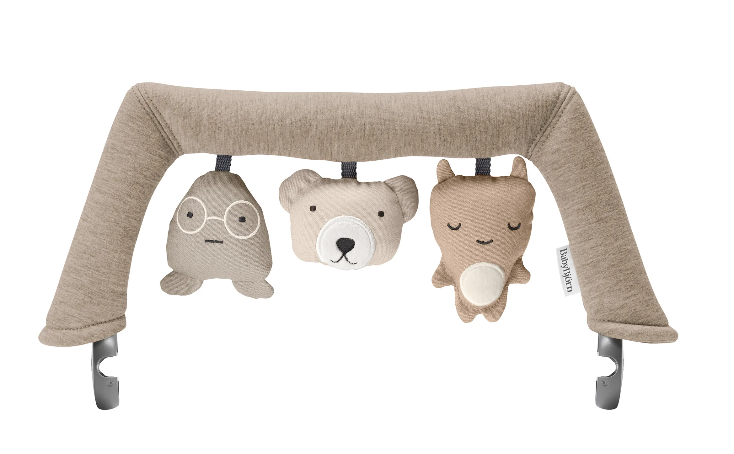 Zabawka do leżaczka BABYBJORN – Soft Friends Neutrals