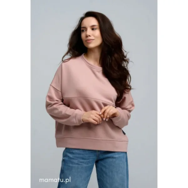 Bluza do karmienia piersią COMFORT – Pink