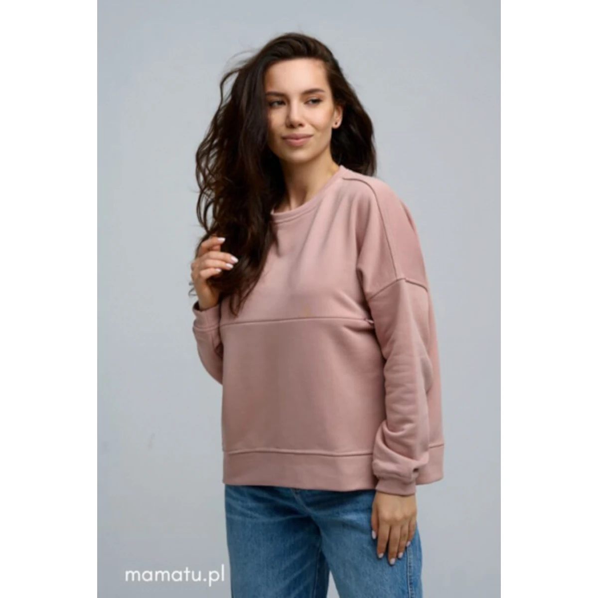 Bluza do karmienia piersią COMFORT – Pink